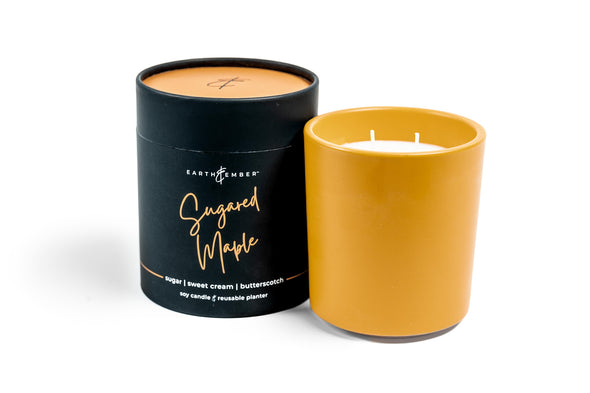 Earth & Ember: Sugared Maple - 13oz Tumbler Candle - by Milkhouse Candle Co.