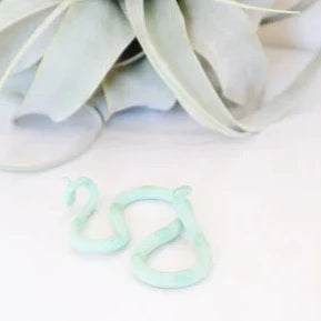 Honeydew Pastel Ceramic Snake from Carter & Rose