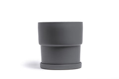 12.5" Calyx Pot with Water Saucer