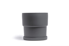 6.25" Calyx Pot with Water Saucer
