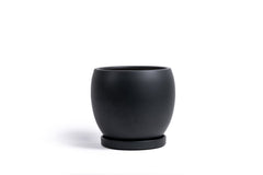 12" Bollé Pot with Water Saucer