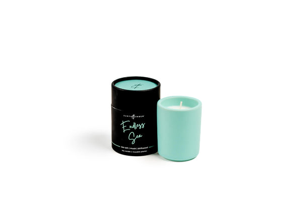 Earth & Ember: Endless Sea - 2oz Votive Candle - by Milkhouse Candle Co.