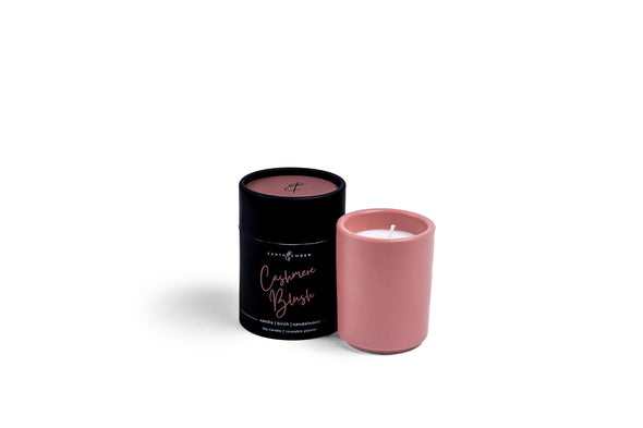 Earth & Ember: Cashmere Blush - 2oz Votive Candle - by Milkhouse Candle Co.