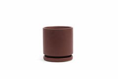 8.25" Rocky Road Gemstone Cylinder Pot