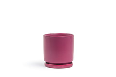 4.5" Sangria (aka Punch) Gemstone Cylinder Pot